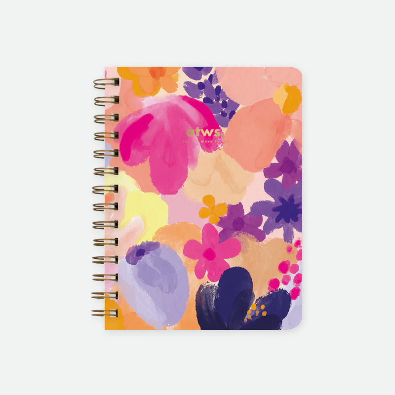 ATWTS | NOTEBOOK SPIRAL - FLOWER GARDEN