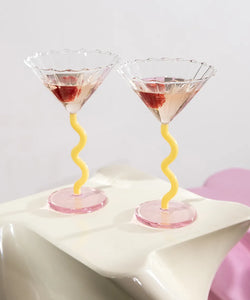 &k | COUPE CURVE - YELLOW & PINK (1pc)