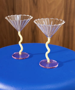 &k | COUPE CURVE - YELLOW & PINK (1pc)