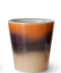 HKliving | 70S CERAMICS: RISTRETTO MUG - SOLAR RISE