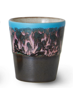 HKliving | 70S CERAMICS: RISTRETTO MUG - SOLAR SWINGING