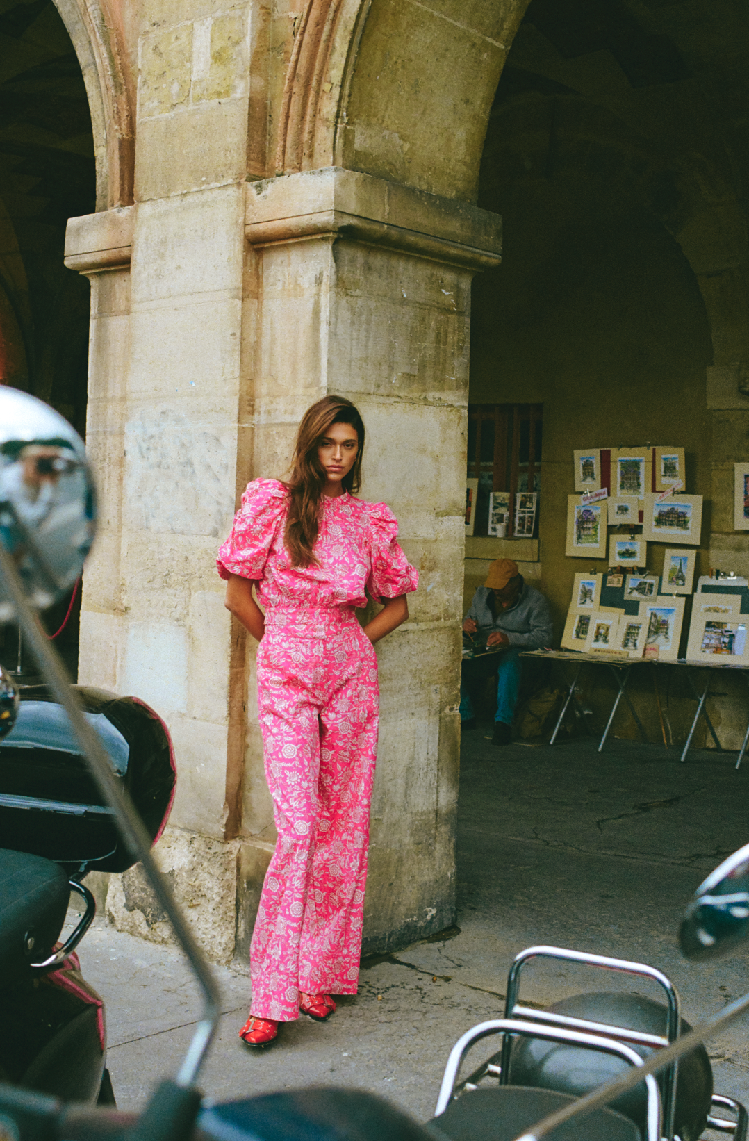 HARPER & YVE | HOLLY PANTS - FLIRTY FLOWER PINK