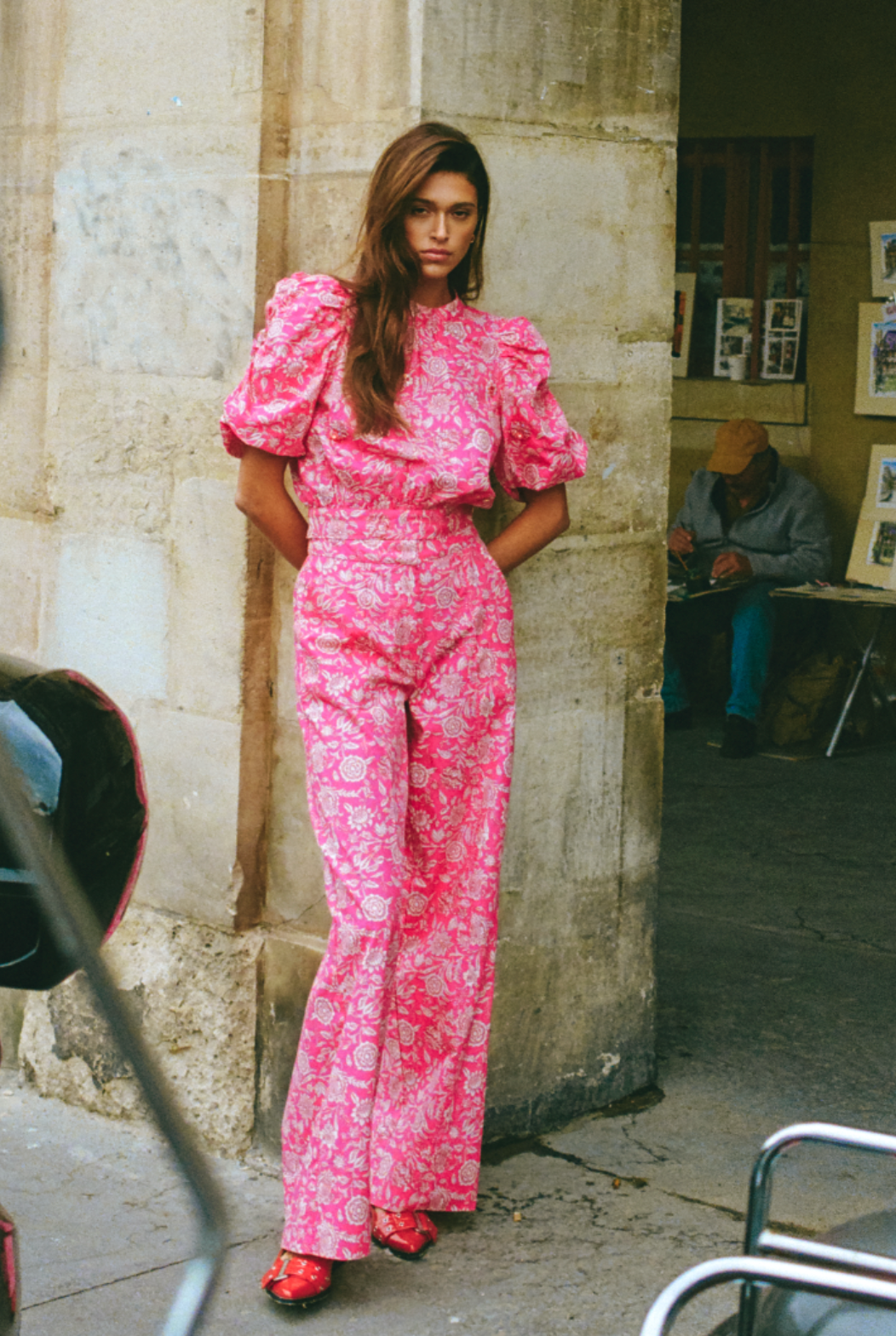 HARPER & YVE | HOLLY PANTS - FLIRTY FLOWER PINK