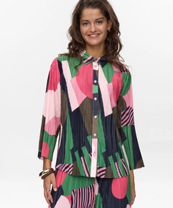 NÜMPH | VIXA SHIRT - DARK SAPPHIRE