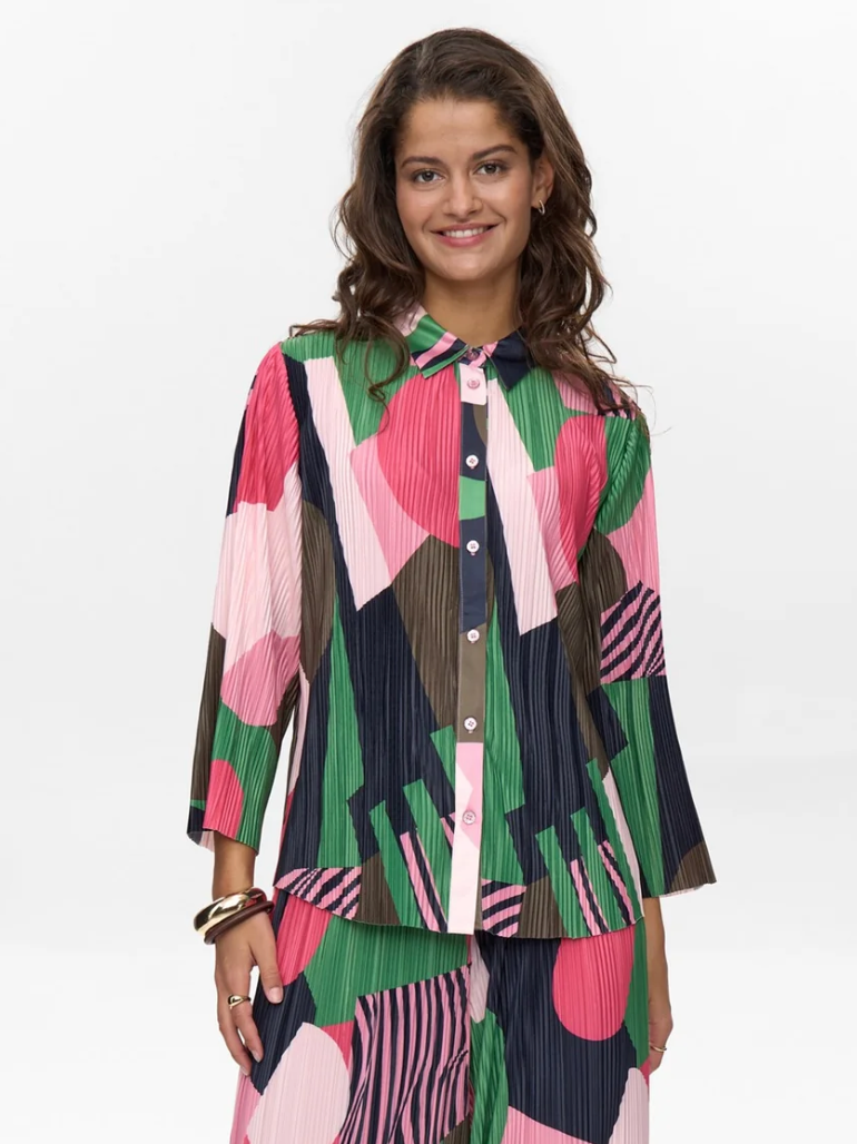 NÜMPH | VIXA SHIRT - DARK SAPPHIRE