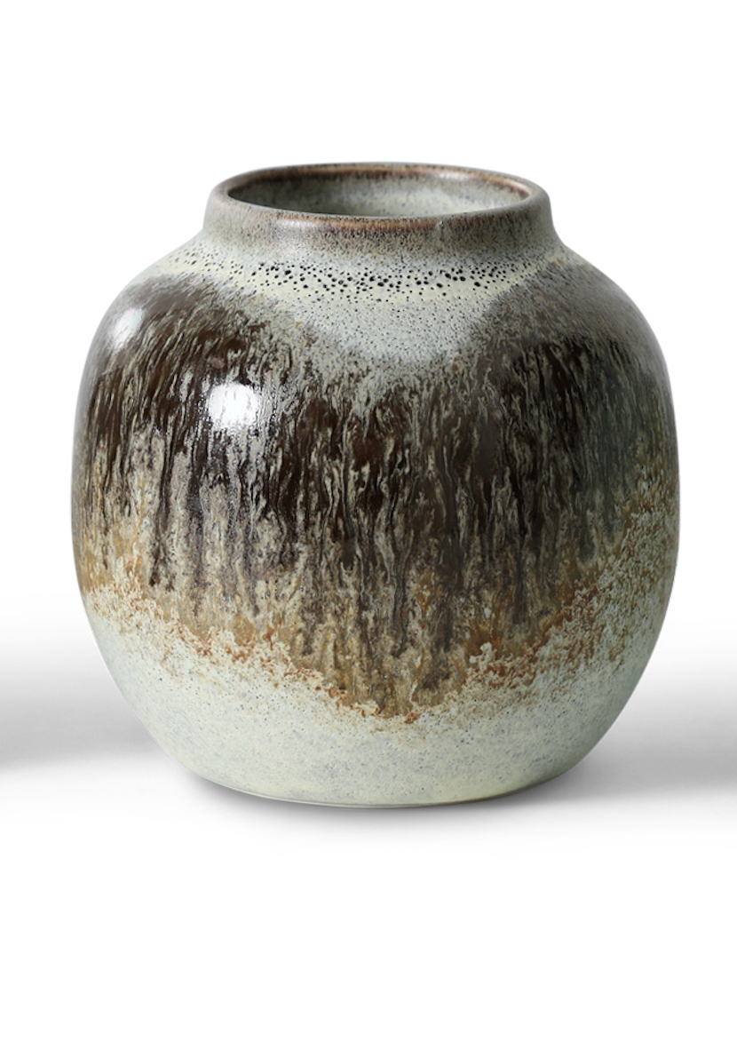 HKliving | SMALL VASE - CANYON: BROWN