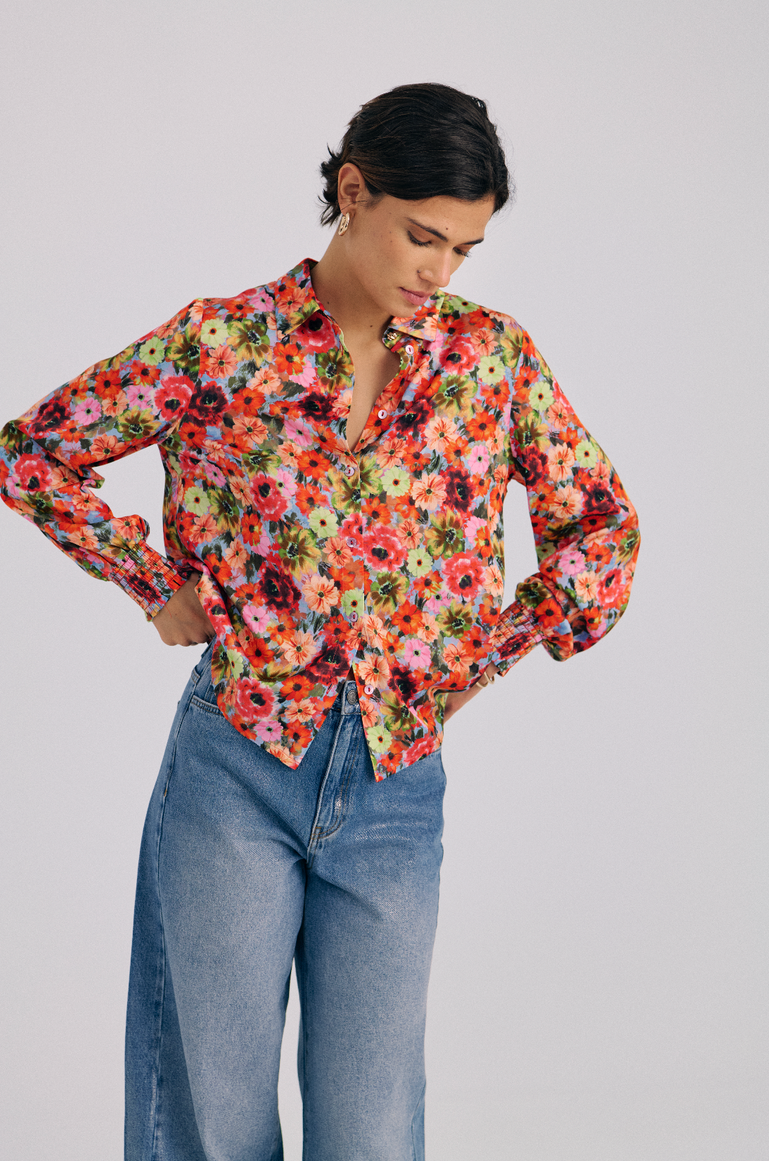 NÜMPH | MISTA SHIRT - FIERY RED