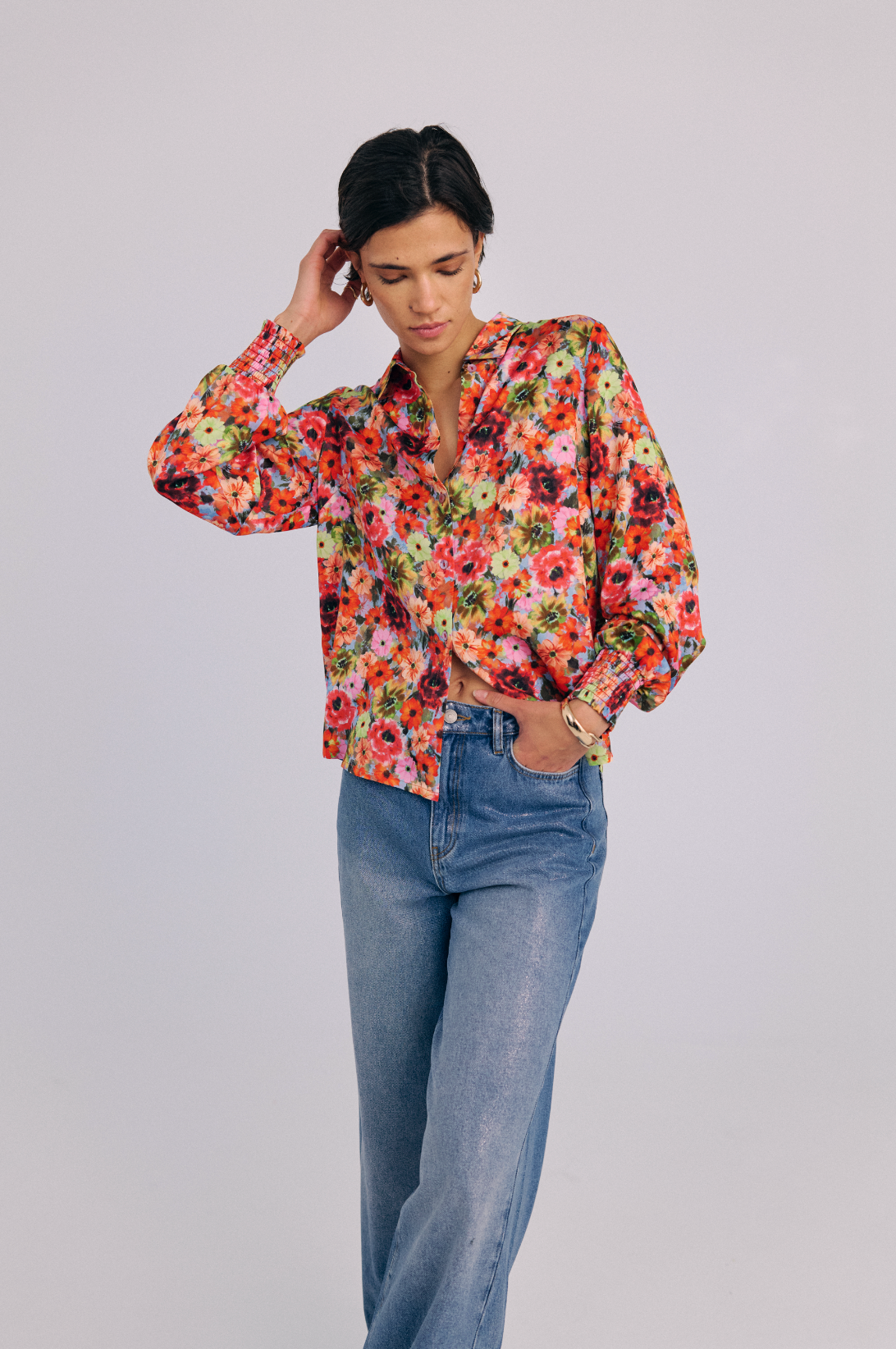 NÜMPH | MISTA SHIRT - FIERY RED