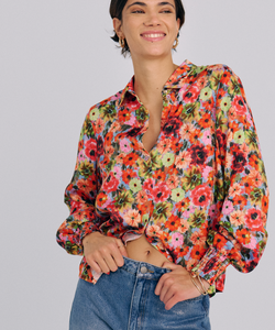 NÜMPH | MISTA SHIRT - FIERY RED