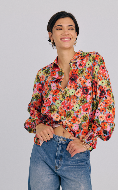 NÜMPH | MISTA SHIRT - FIERY RED