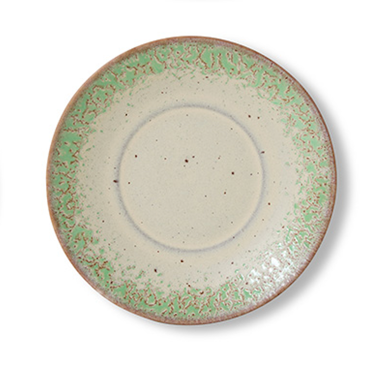 HKliving | 70S CERAMICS: SAUCER - SLUSH