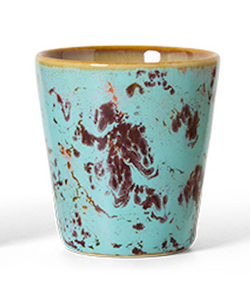 HKliving | 70'S RISTRETTO MUGS - FUTURISM: PATINA