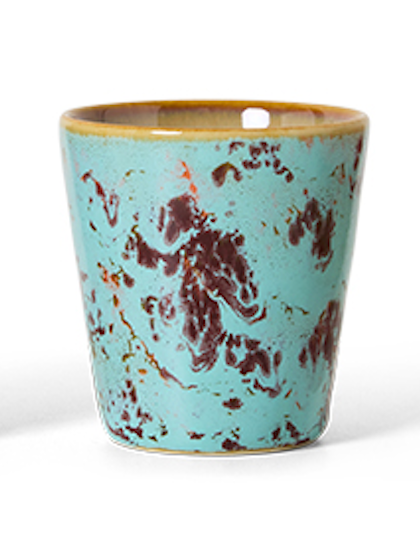 HKliving | 70'S RISTRETTO MUGS - FUTURISM: PATINA