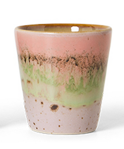 HKliving | 70'S RISTRETTO MUGS - FUTURISM: GLAZE