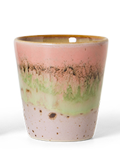 HKliving | 70'S RISTRETTO MUGS - FUTURISM: GLAZE
