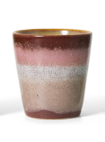 HKliving | 70'S RISTRETTO MUGS - FUTURISM: BLOOM