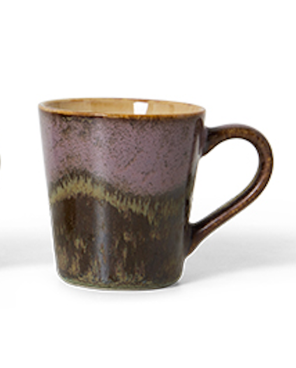 HKliving | 70S CERAMICS: ESPRESSO MUGS - BRUTALISM: TORRENT