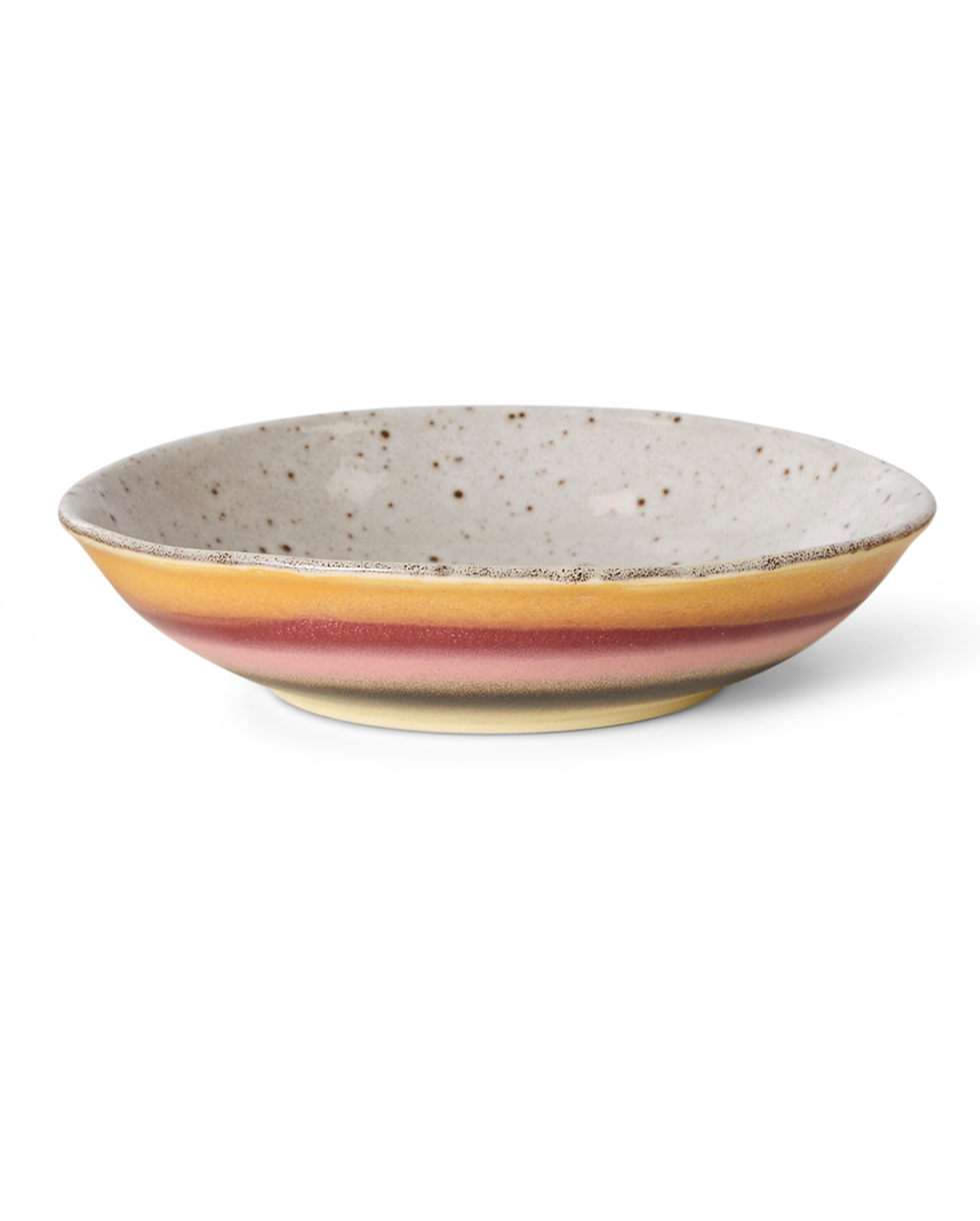 HKliving | 70S CERAMICS: CURRY BOWL - HIBISCUS