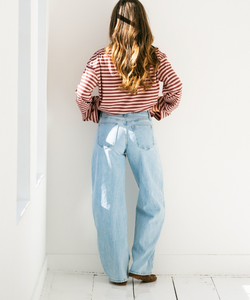 INOUE BARREL JEANS - BLUE
