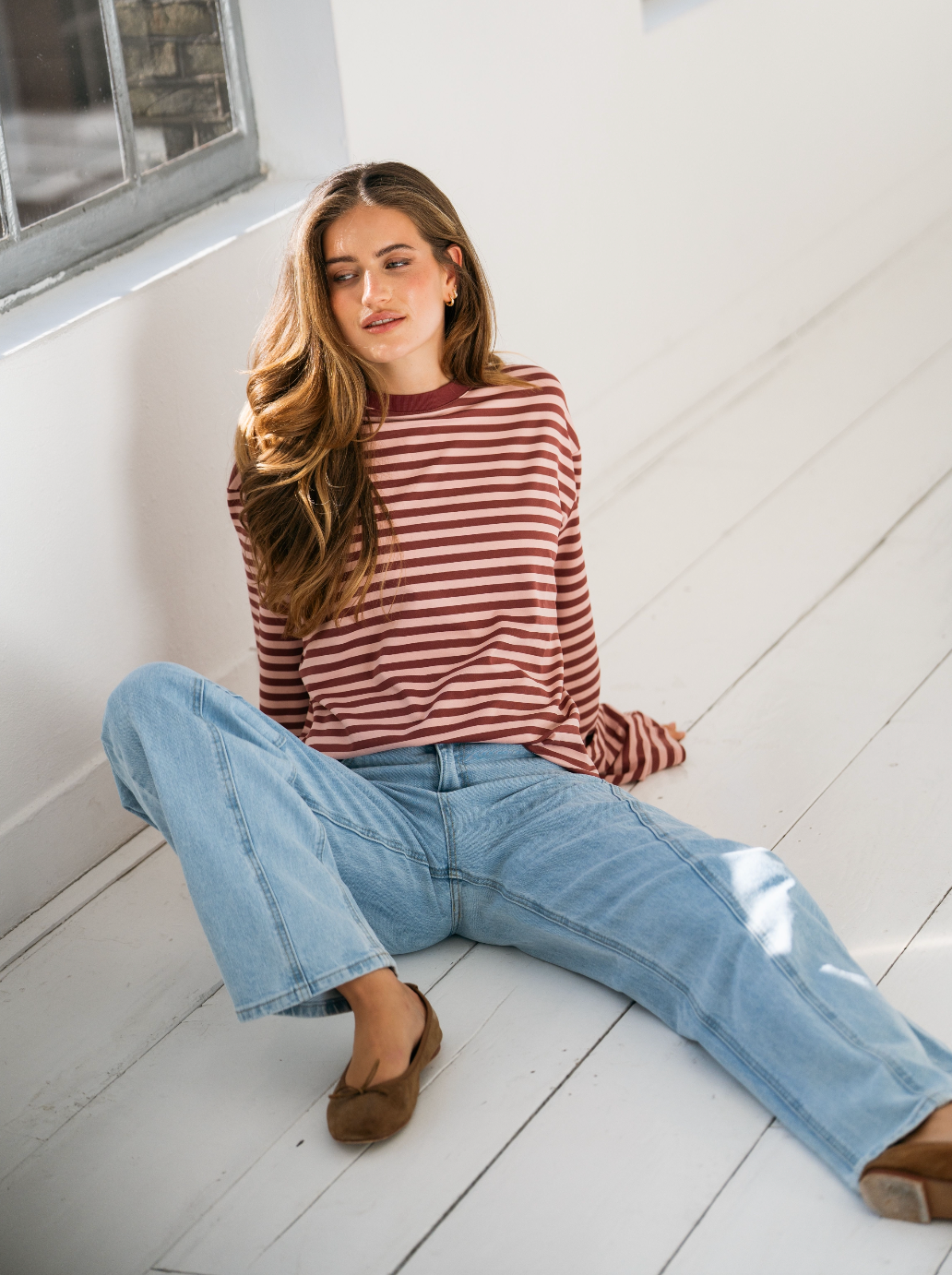 INOUE BARREL JEANS - BLUE