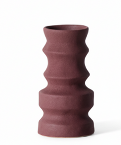 HKliving | SMALL VASE - PALETTE: DEEP BURGUNDY