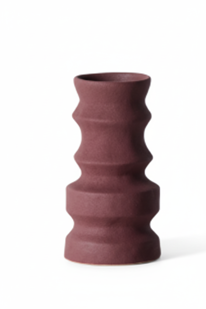 HKliving | SMALL VASE - PALETTE: DEEP BURGUNDY