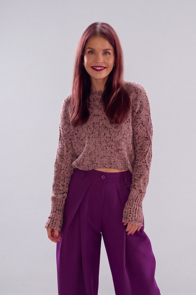 KHALO SPECKLED KNIT - POTPOURRI