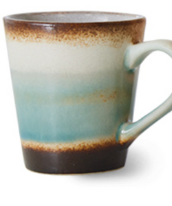 HKliving | 70S CERAMICS: ESPRESSO MUGS - RETRO