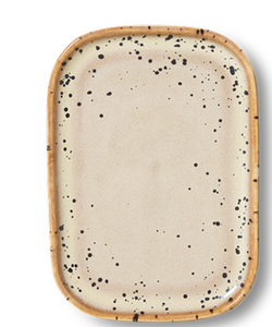 HKliving | 70S CERAMICS: SMALL TRAY - CRAYON