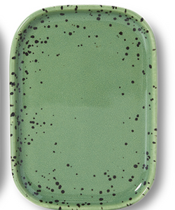 HKliving | 70S CERAMICS: SMALL TRAY - CRAYON