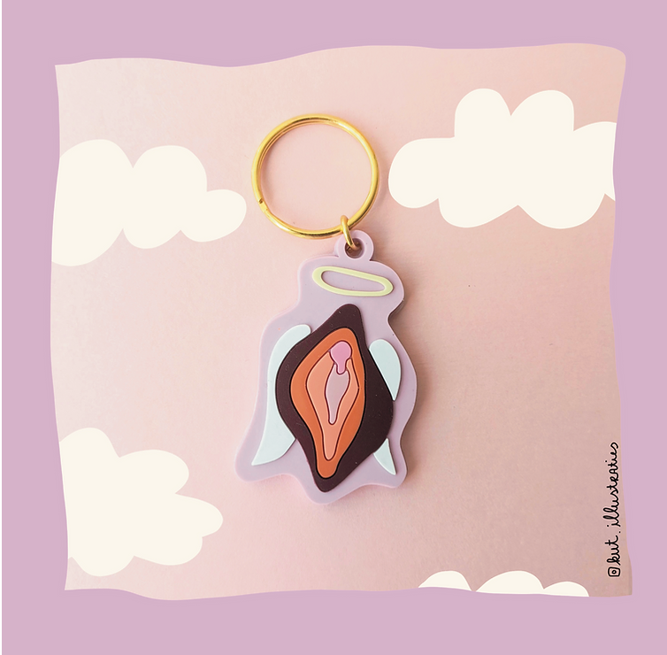 KUT. ILLUSTRATIES | HOLY KUT SLEUTELHANGER