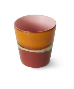 HKliving | 70S CERAMICS: COFFEE MUG - CLAY