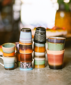 HKliving | 70S CERAMICS: COFFEE MUG - RISE