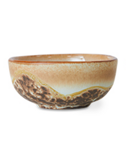 HKliving | 70S CERAMICS: XS BOWL - MARINE: SHELL