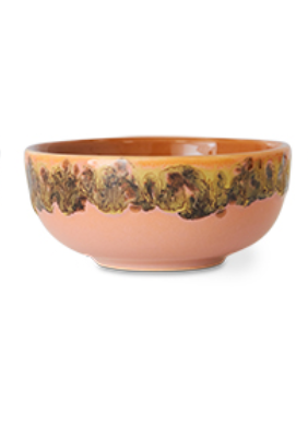 HKliving | 70S CERAMICS: XS BOWL - MARINE: LUSH