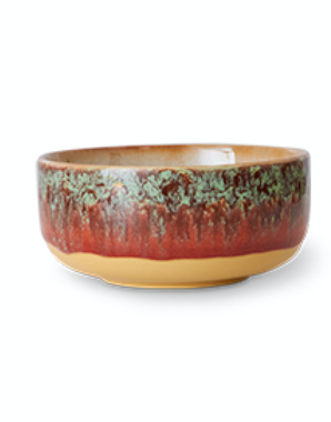 HKliving | 70S CERAMICS: DESSERT BOWL - HARBOUR: COVE