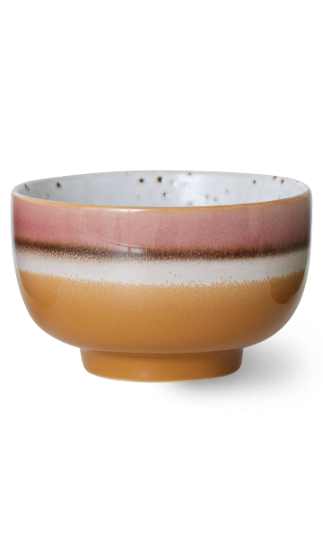 HKliving | 70S CERAMICS: NOODLE BOWL - GEYSER: JIGGY