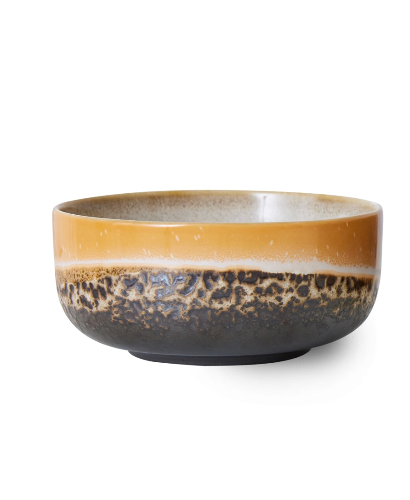 HKliving | 70S CERAMICS: DESSERT BOWLS - HUMUS