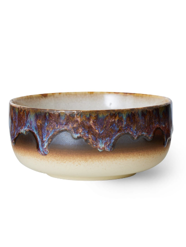 HKliving | 70S CERAMICS: DESSERT BOWLS - HUMUS