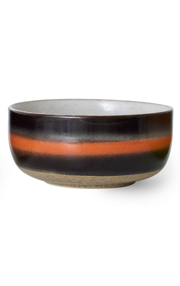HKliving | 70S CERAMICS: DESSERT BOWLS - HUMUS