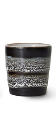HKliving | 70S CERAMICS: EGG CUPS - GRANITE
