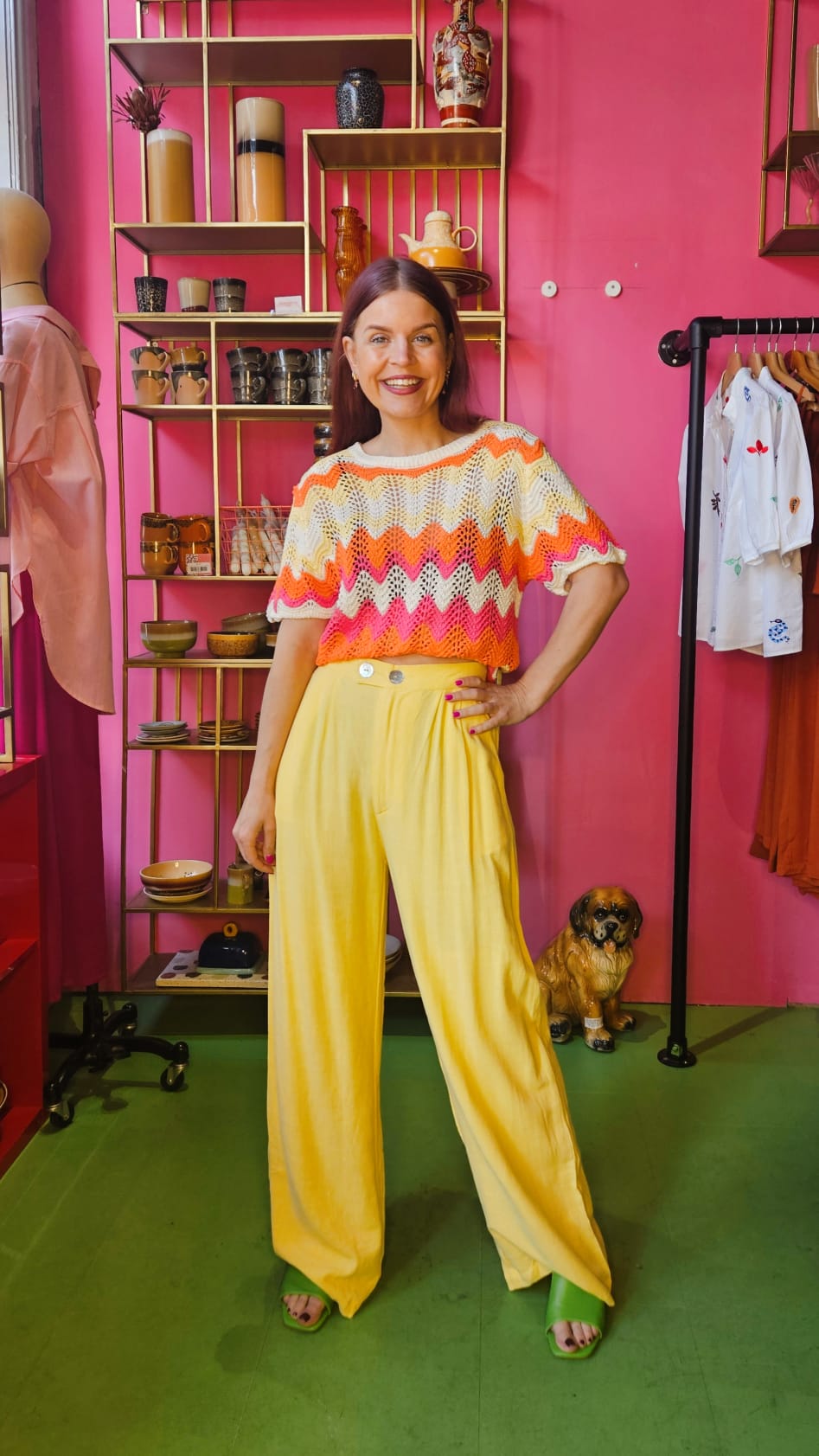 BERAWA LUXE | GREER LINEN PANTS - PASTEL YELLOW