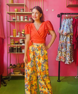 HARPER & YVE | RILEY PANTS - BANANA FLOWER