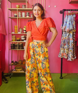 HARPER & YVE | RILEY PANTS - BANANA FLOWER