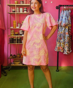 Y.A.S | CONEA SS DRESS - SACHET PINK