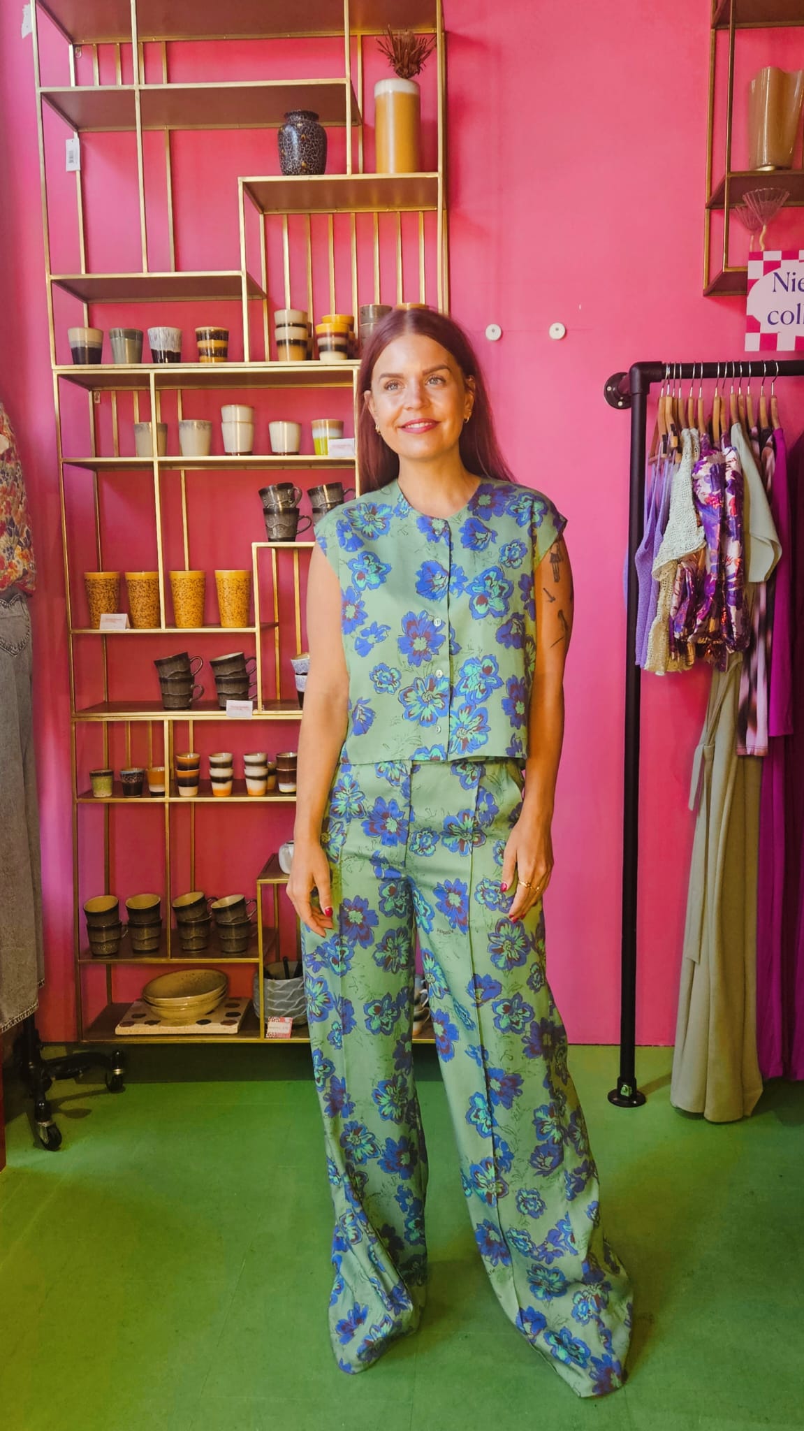 HARPER & YVE | GILLY GILET - FOREST FLOWER