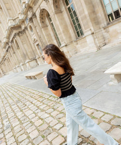 LIORA BLOUSE - BLACK