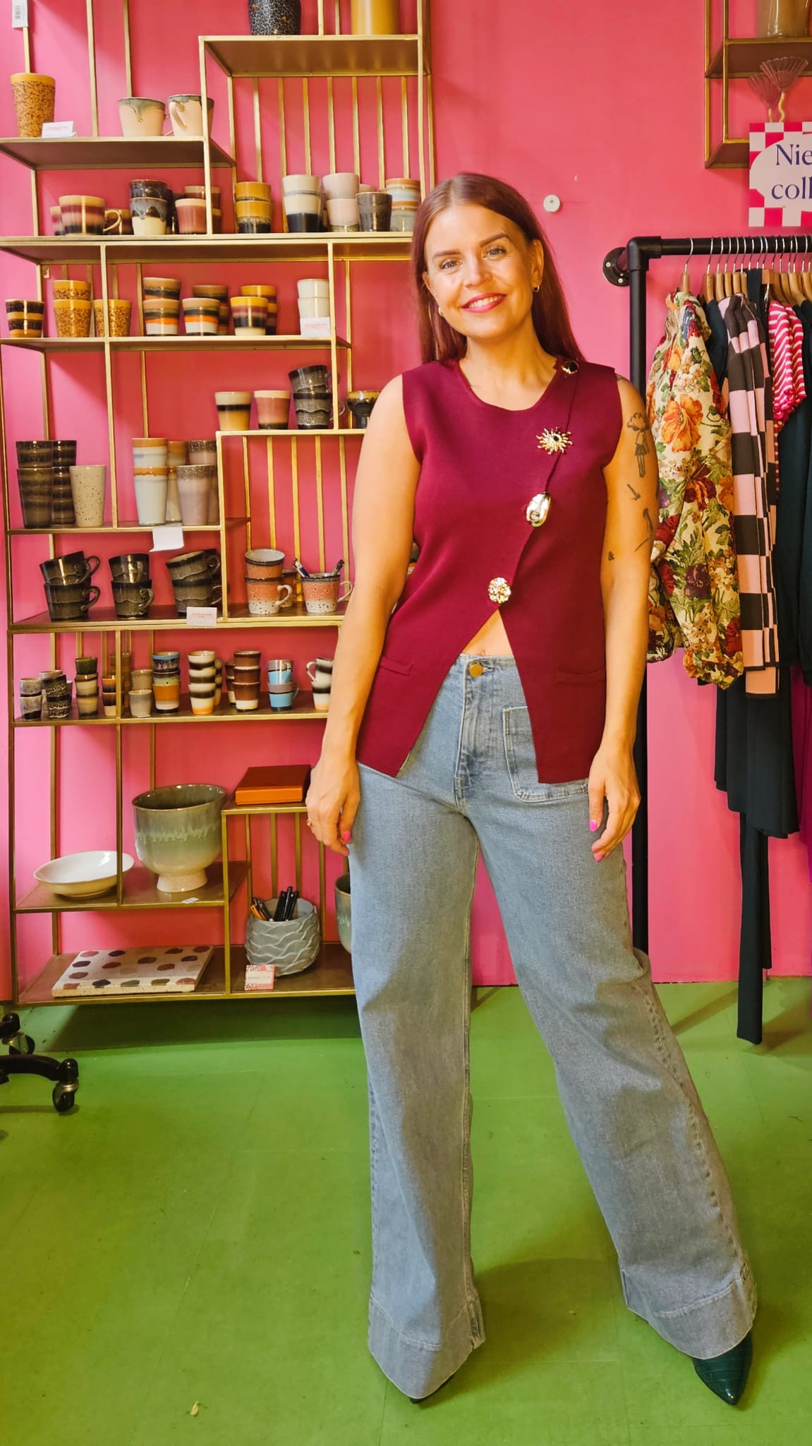 POMME GILET - BORDEAUX