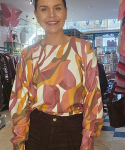 GUILLARD AUTUMN KNIT - PLUM