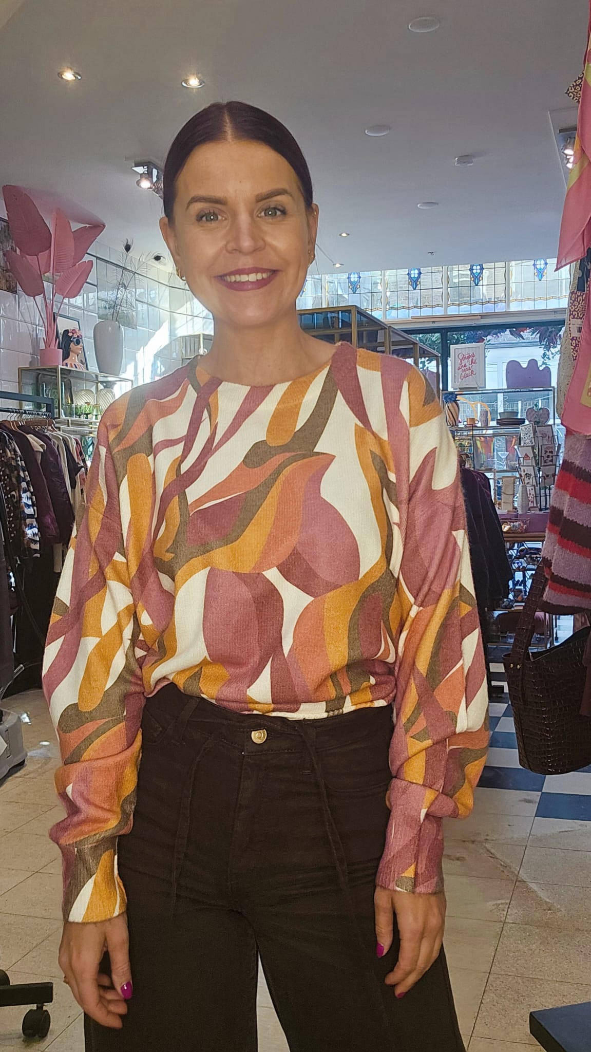 GUILLARD AUTUMN KNIT - PLUM